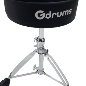 כיסא תופים מתכוונן בצבע שחור DT-200 מבית Gdrums