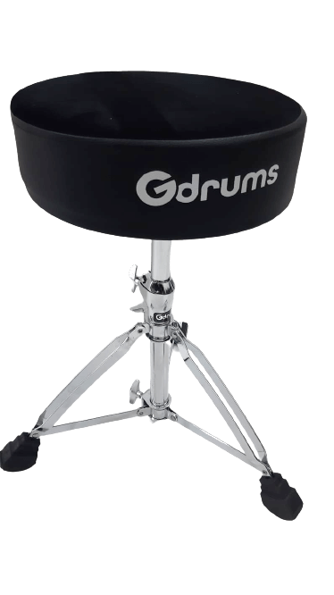 כיסא תופים מתכוונן בצבע שחור DT-200 מבית Gdrums