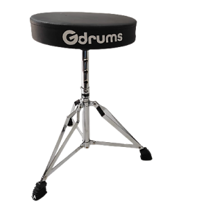 כיסא עגול לתופים בצבע שחור Gdrums DT-50